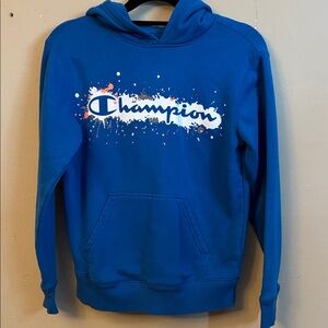 Champion Vibrant Blue Hoodie